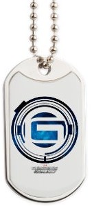 Guardians of the Galaxy Logo Dog Tag Necklace