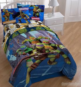 Teenage Mutant Ninja Turtles bedding