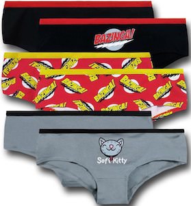 The Big Bang Theory Girls Underwear