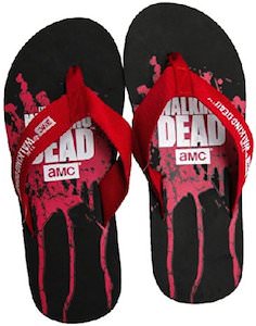 The Walking Dead Flip Flops