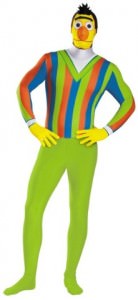 Bert Adult Jumpsuit Costume