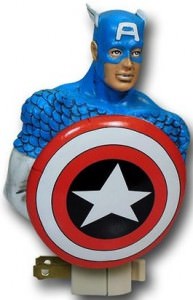 Captain America Night Light Figurine