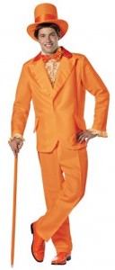 Dumb And Dumber Orange Tuxedo Costume