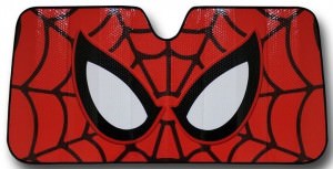 Spider-Man Mask Car Sunshade