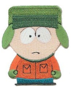 South Park Kyle Iron On Patch