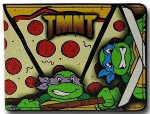 TMNT Pizza Pattern Wallet