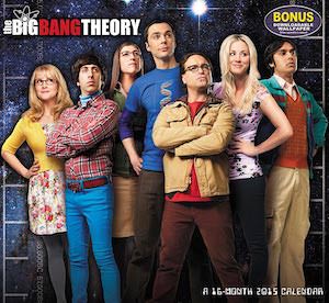 The Big Bang Theory Wall Calendar for 2015