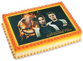 The Hunger Games Edible Cake Topper Image