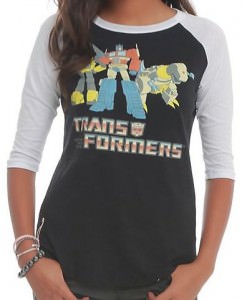 Transformers Girls Raglan Sweater