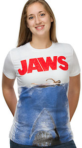 Jaws Movie Poster T-Shirt for men and women