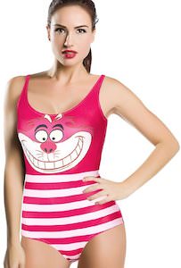 Alice In Wonderland Cheshire Cat Swimsuit