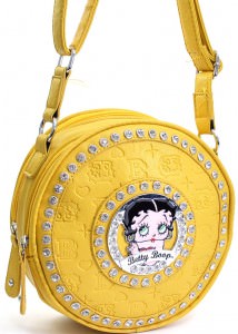 Betty Boop Round Crossover Purse