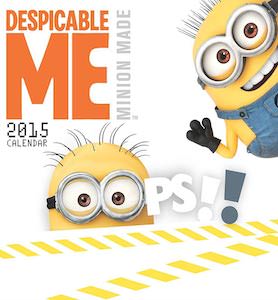 Despicable Me Minion Made Wall Calendar 2015