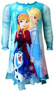 Disney Frozen Anna, Elsa and Olaf Nightgown