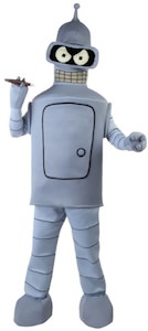 Robot costume from Bender from Futurama