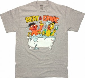 Bert And Ernie Bathtime T-Shirt