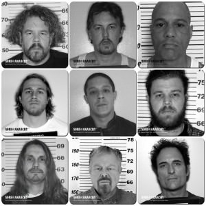 Sons of Anarchy Mugshot Coaster Set