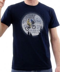 Star Wars Bicycle and ET T-shirt