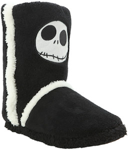 The Nightmare Before Christmas Jack SKellington women's Slipper Boots