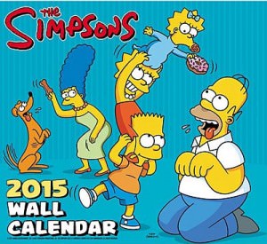 The Simpsons 2015 Wall Calendar