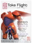 Big Hero 6 Birthday Invitation