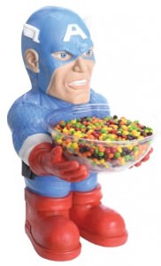 Captain America Statue Bowl Holder