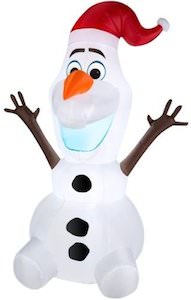Frozen Olaf Christmas Outdoor Inflatable