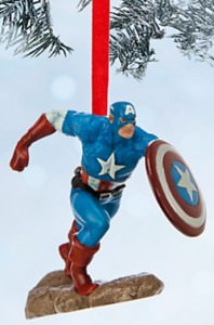 Disney's Sketchbook Captain America Ornament