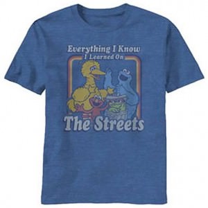 Sesame Street Everything I Know T-Shirt