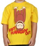 Just Hanging Around Curious George T-Shirt