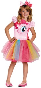 Kids My Little Pony Pinkie Pie Tutu Dress Costume