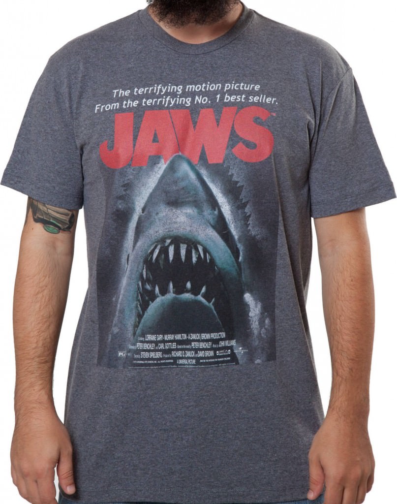 Amity Island Billboard Jaws T Shirt