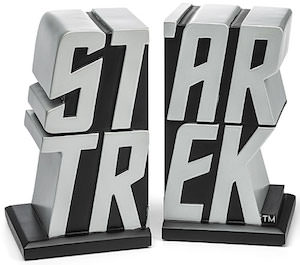 Star Trek Logo Bookends