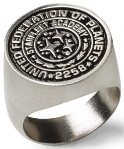 Star Trek Starfleet Ring Class Of 2258