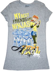 My Best Friends Are Ninja's April O'Niel T-Shirt