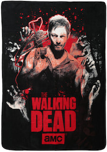 The Walking Dead Daryl Throw Blanket