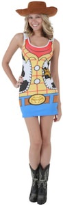 Toy Story Woody girls Tank Dress Costume