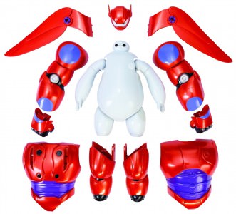 Big Hero 6 Baymax Armor Action Figure