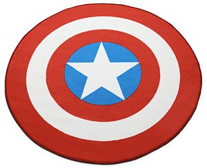 Captain America Shield Rug