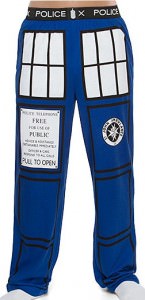 Doctor Who Tardis Pajama Pants