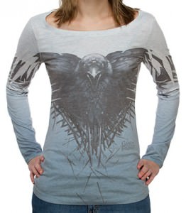 Game of Thrones Three-Eyed Raven Ladies Shirt