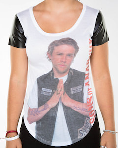 jax teller check shirt