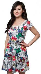 Marvel Comics Superhero Dress