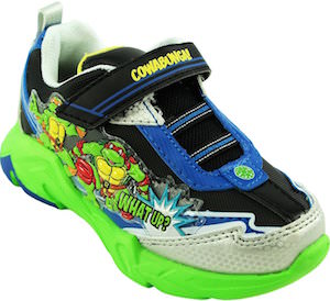 TMNT toddler shoes with lights