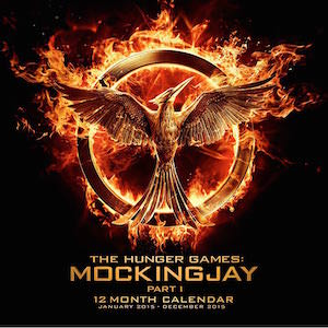 The Hunger Games Mockingjay Part 1 Wall Calendar 2015