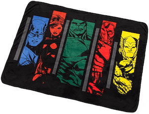 Avengers throw blanket