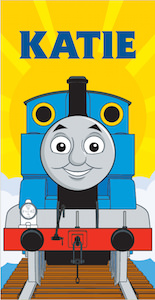 Thomas & friends Sunshine Personalized Beach Towel