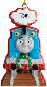 Thomas The Train Personalized Christmas Ornament