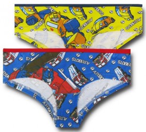 Transformer Good Guy 2 Pack Panties