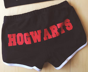 Hogwarts Booty Shorts